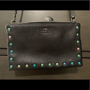 Coach double zip